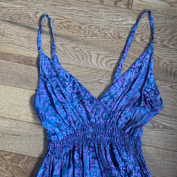 Purple Patterned Sundress - Picture 2 of 5